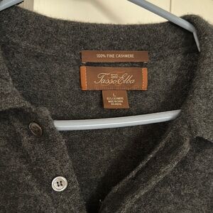 Dark Gray Cashmere Sweater